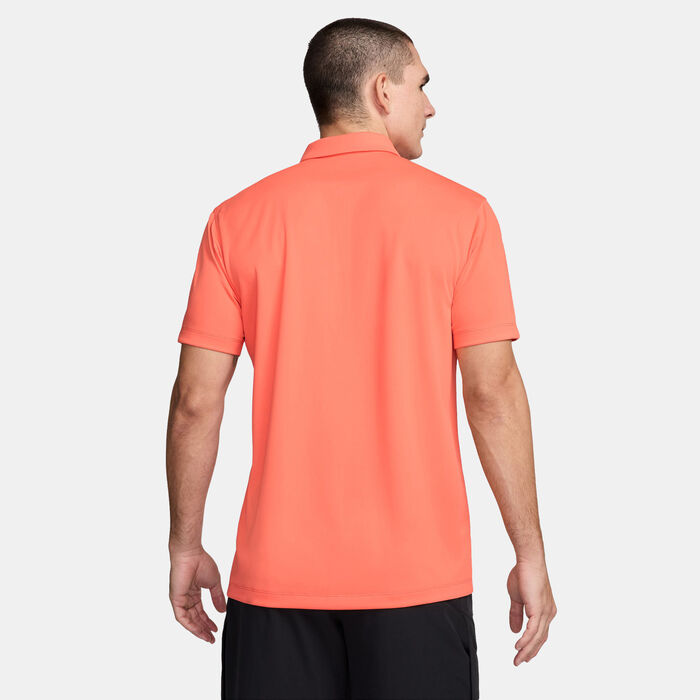 Nike Men's Court Dri-FIT Tennis Polo Shirt Peach Nike Men's Court Dri-FIT Tennis Polo Shirt Peach image number 1