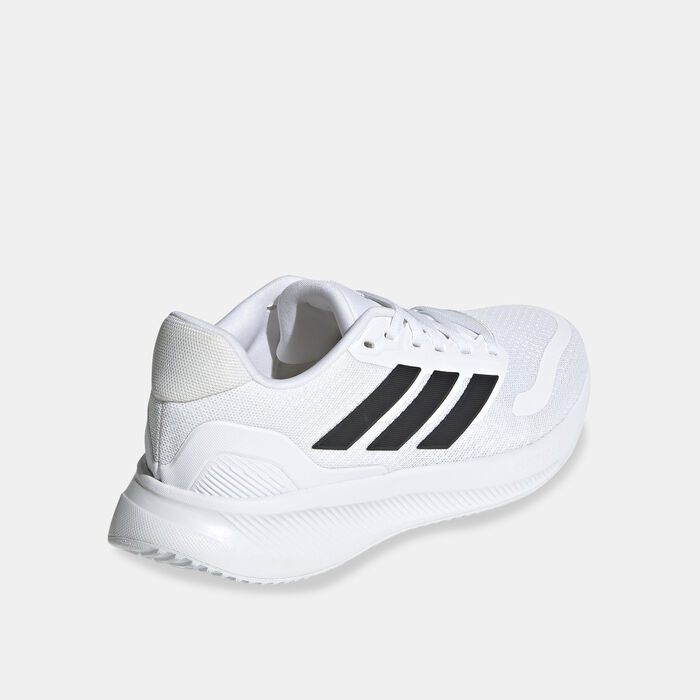 adidas Kids' Runfalcon 5 Shoes White adidas Kids' Runfalcon 5 Shoes White image number 2