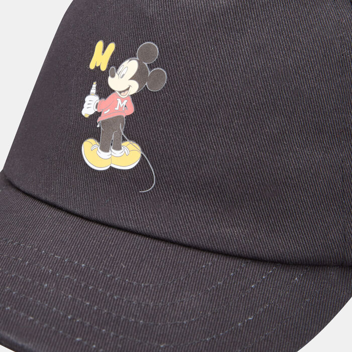 adidas Originals Kids' Disney Mickey Baseball Cap Black image number 2