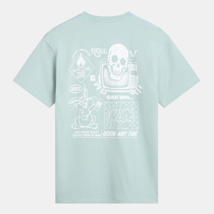 Vans Men's Crazy Eddy T-Shirt Purple image number 1