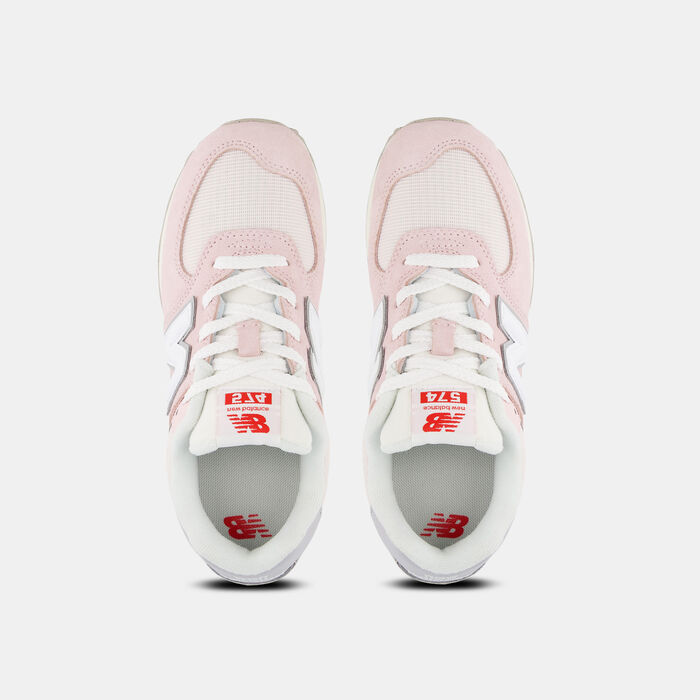 New Balance Kids' 574 Shoes Pink New Balance Kids' 574 Shoes Pink image number 4