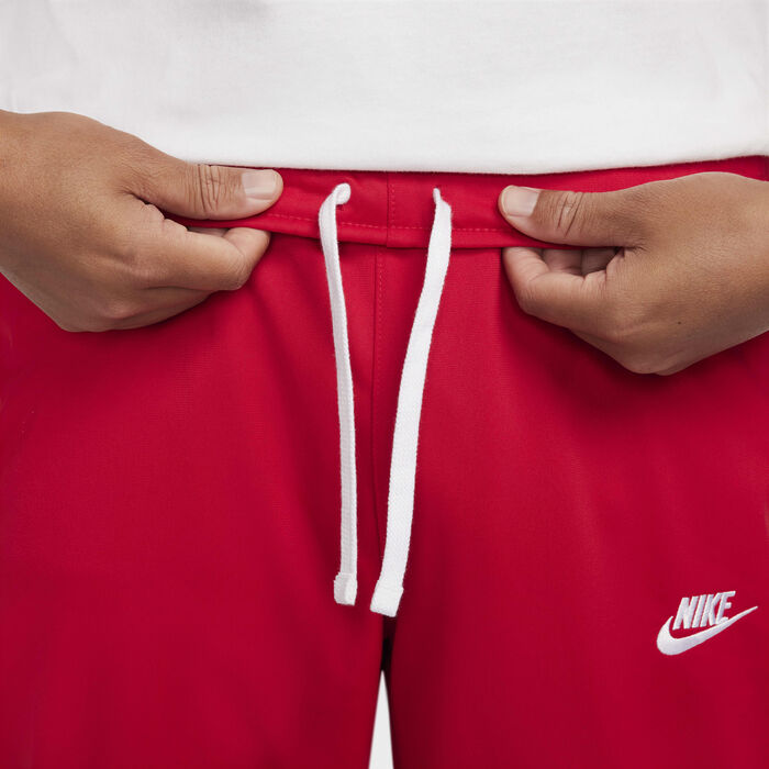 Nike Men's Club Poly-Knit Tracksuit Red image number 5