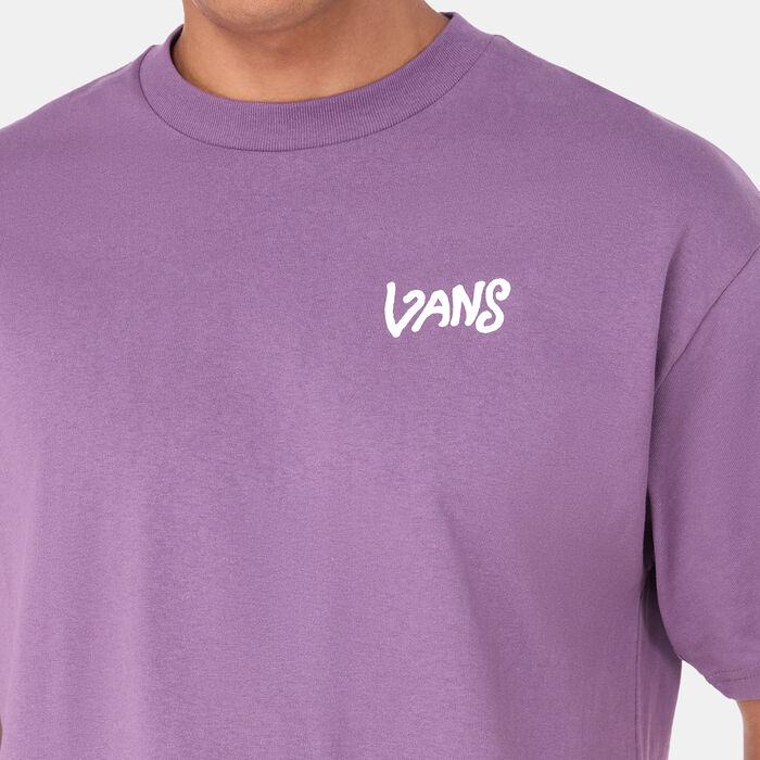 Vans Men's V Hand T-Shirt Purple image number 3