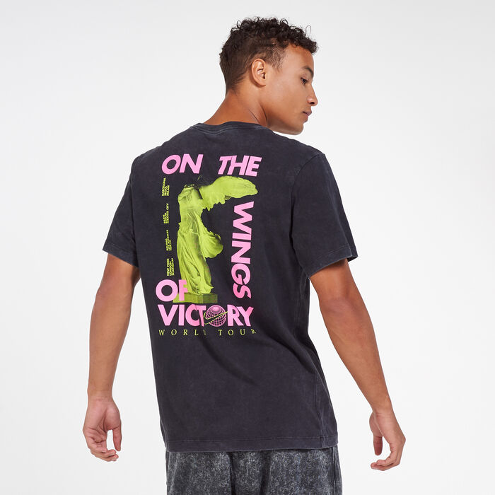 Nike Men's Sportswear Music Tour T-Shirt Black Nike Men's Sportswear Music Tour T-Shirt Black image number 1