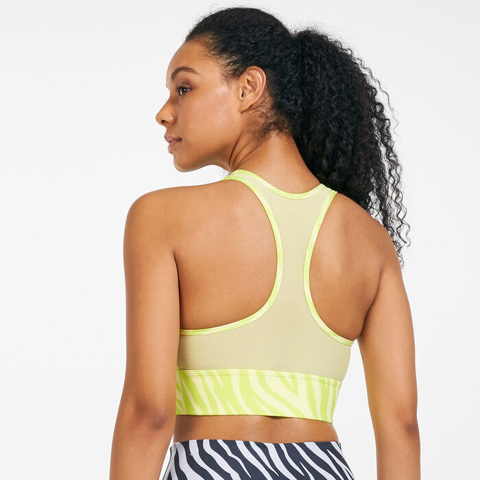 Nike Women's Dri-FIT Swoosh Icon Clash Sports Bra Purple image number 1