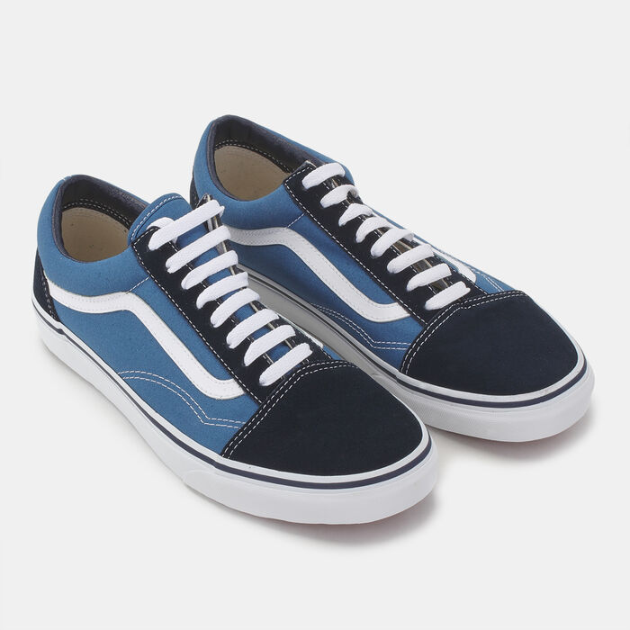 Vans Old Skool Unisex Shoe Blue Vans Old Skool Unisex Shoe Blue image number 1