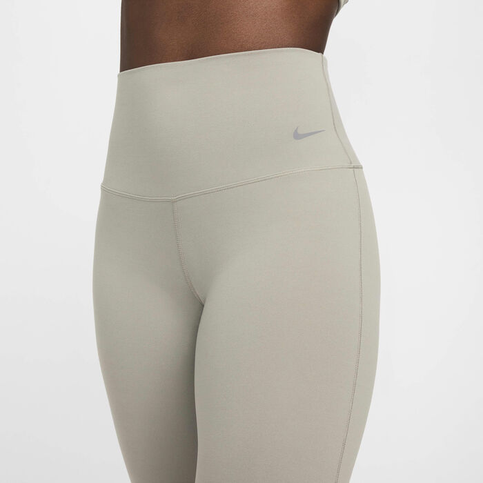 Nike Women's Zenvy Flared Leggings Grey image number 3