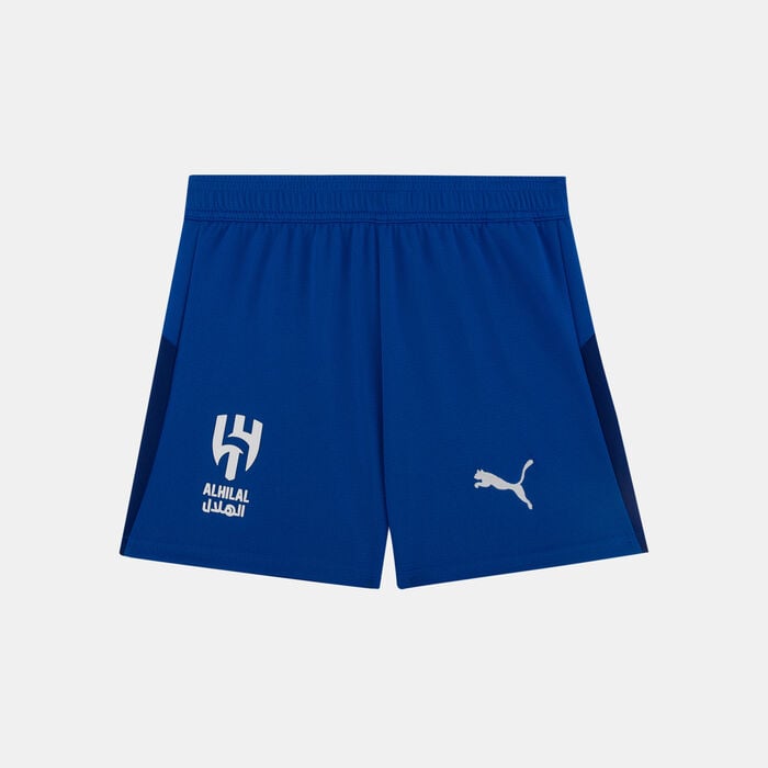 PUMA Kids' Al Hilal Replica Football Shorts Blue PUMA Kids' Al Hilal Replica Football Shorts Blue image number 0