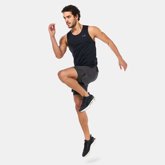 Under Armour Men's UA Iso-Chill Laser Perforated Tank Top Black Under Armour Men's UA Iso-Chill Laser Perforated Tank Top Black image number 2