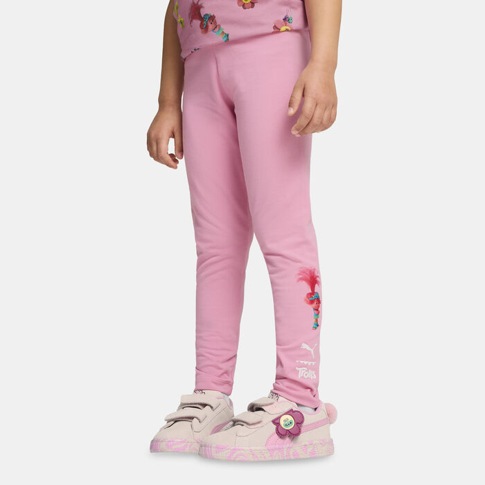 PUMA Kids' x Trolls Leggings Pink PUMA Kids' x Trolls Leggings Pink image number 0
