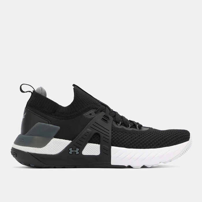 Under Armour Men's UA Project Rock 4 Training Shoe Black Under Armour Men's UA Project Rock 4 Training Shoe Black image number 0