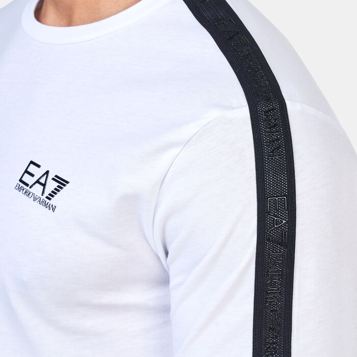 EA7 Emporio Armani Men's Logo Series T-Shirt White image number 3