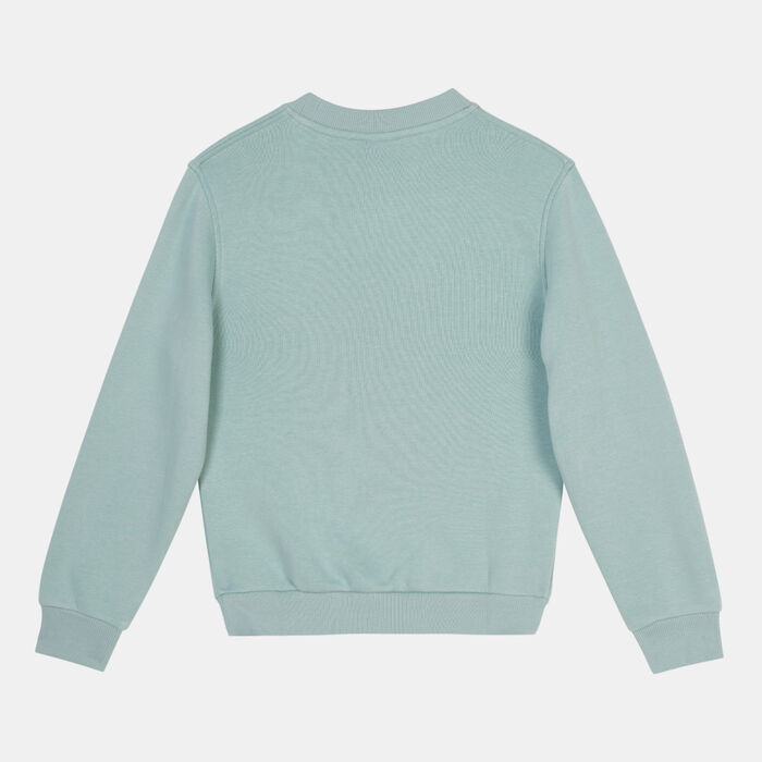 Nike Kids' Sportswear Club+ Crewneck Create Sweatshirt Blue image number 1