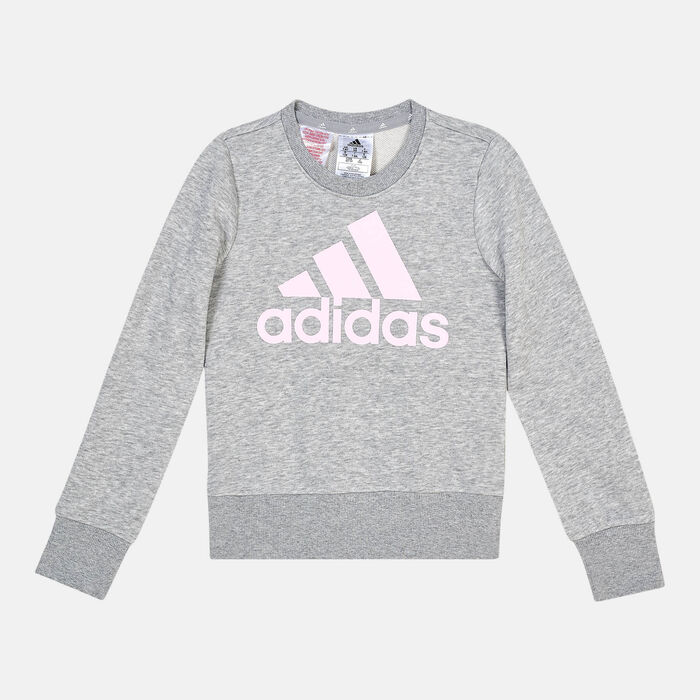adidas Kids' Essentials Sweatshirt Grey image number 0