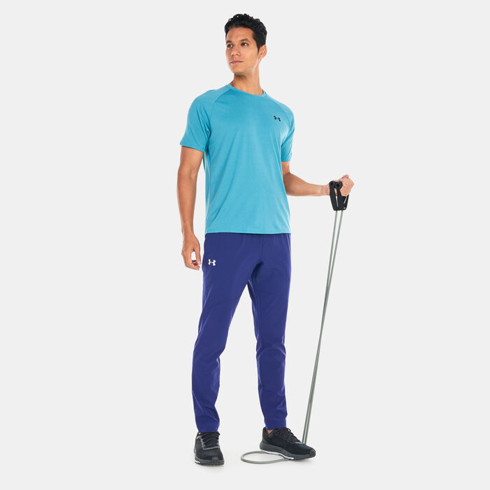 Under Armour Men's UA Stretch Woven Pants Blue Under Armour Men's UA Stretch Woven Pants Blue image number 2
