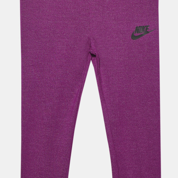 Nike Kids' Luminous Leggings Red image number 2