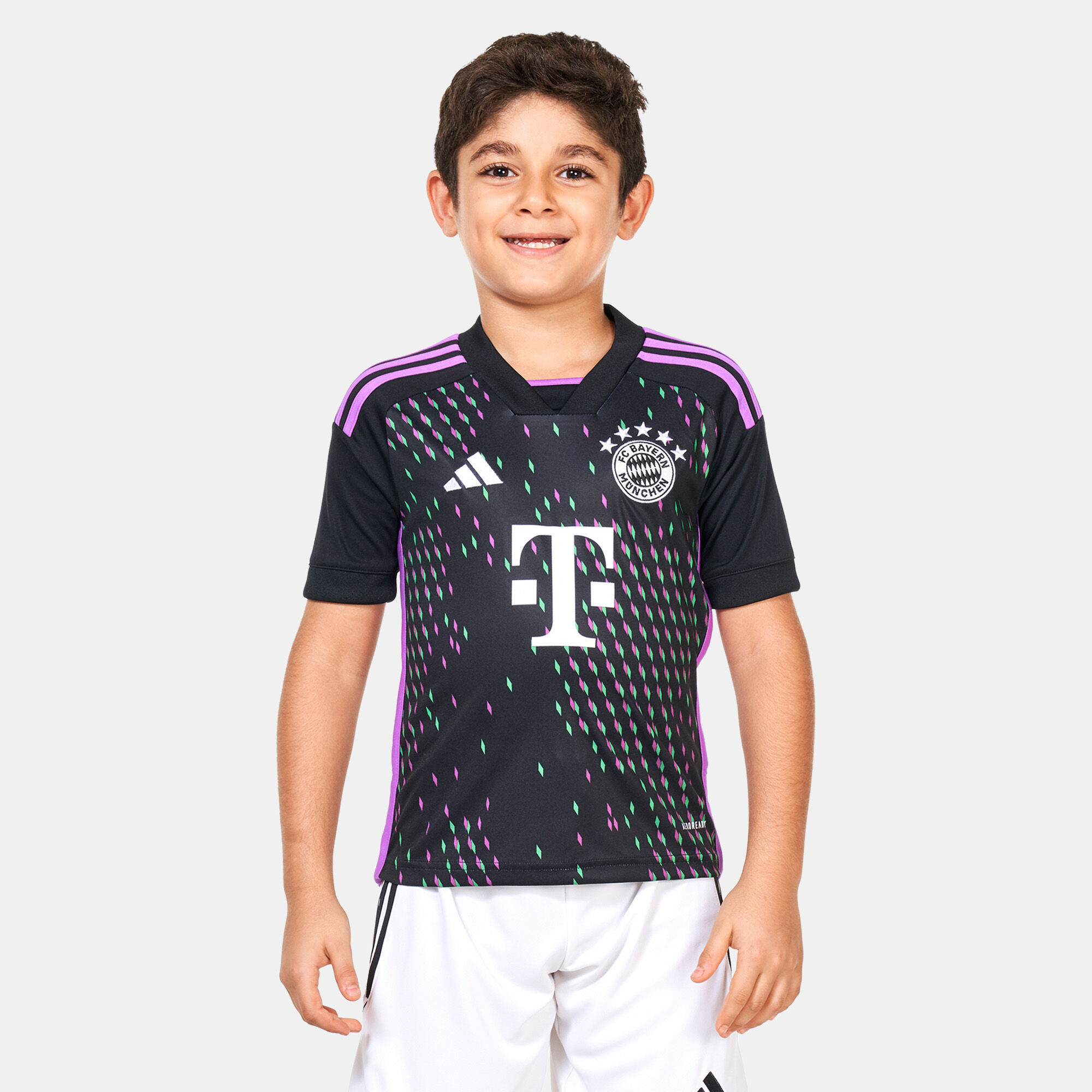 Buy adidas Kids FC Bayern Munich Away Jersey 2023 24 Black in