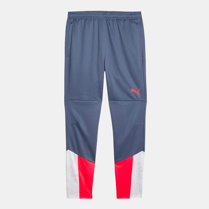 PUMA Men's individualCUP Football Training Pants Blue PUMA Men's individualCUP Football Training Pants Blue image number 0