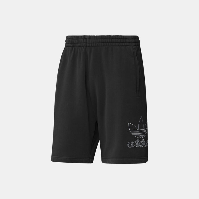 adidas Originals Men's Adicolor Outline Trefoil Shorts Black image number 0