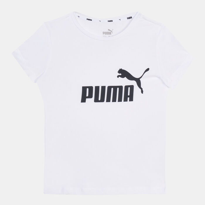 PUMA Kids' ESS Logo T-Shirt White PUMA Kids' ESS Logo T-Shirt White image number 0