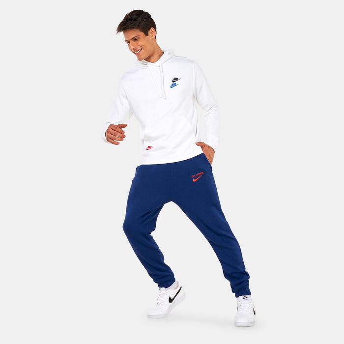 Nike Men's England Fleece Football Joggers Blue image number 2