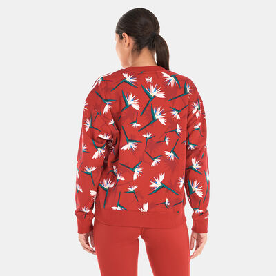 adidas Originals Women's Thebe Magugu Crew Sweatshirt Multi-Color adidas Originals Women's Thebe Magugu Crew Sweatshirt Multi-Color