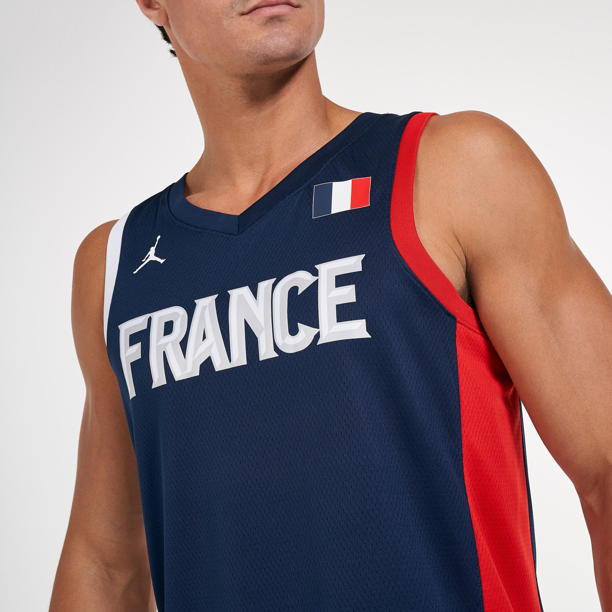 Buy Nike Men's France Olympic Basketball Jersey in Saudi Arabia SSS