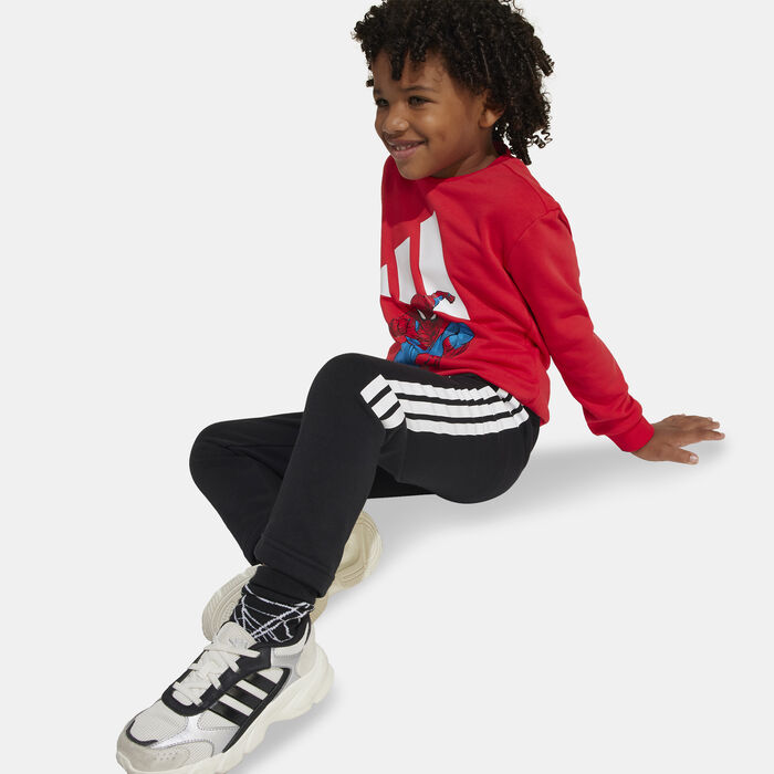 adidas Kids' Marvel Spider-Man Top and Pants Set Red adidas Kids' Marvel Spider-Man Top and Pants Set Red image number 4