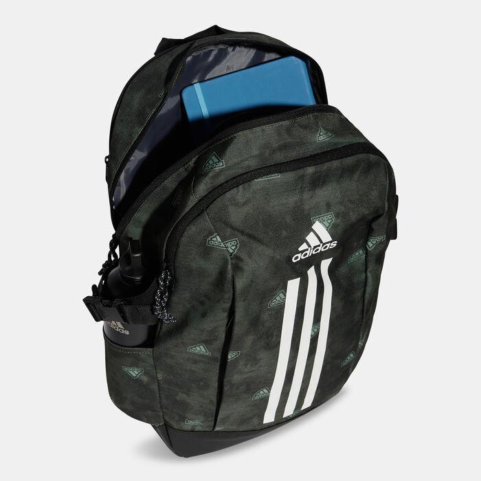 adidas Men's Power Graphic Backpack Grey image number 2