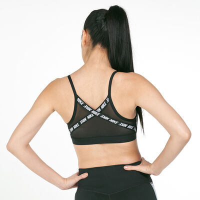 Nike Women's Indy Logo Sports Bra Black Nike Women's Indy Logo Sports Bra Black