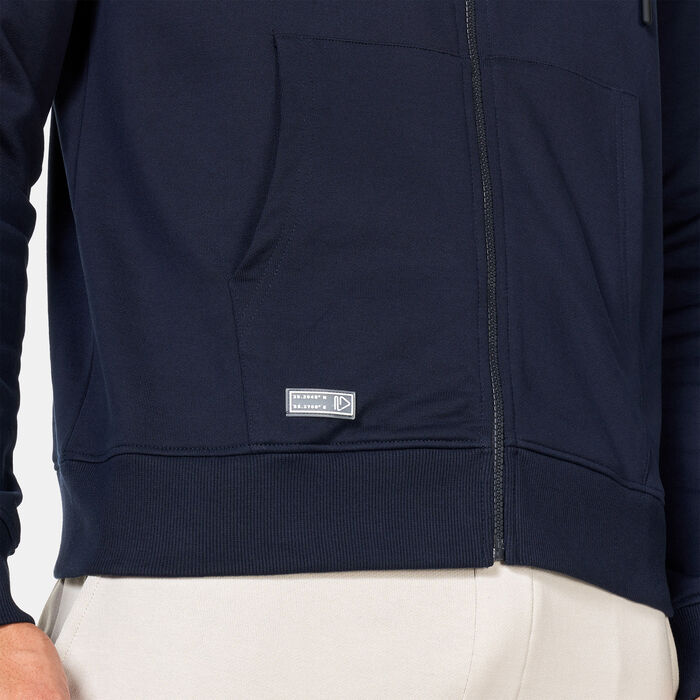 Sun and Sand Sports Men's Zipper Hoodie Blue image number 3