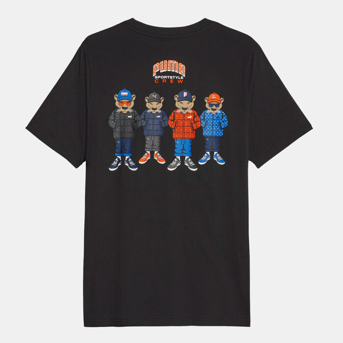 PUMA Men's Sportstyle Graphic T-Shirt White image number 1