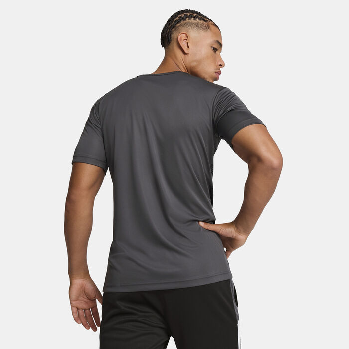 PUMA Men's individualRISE Graphic Football Jersey Purple image number 1