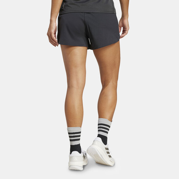 adidas Women's Ultimate HEAT.RDY Shorts Black image number 1