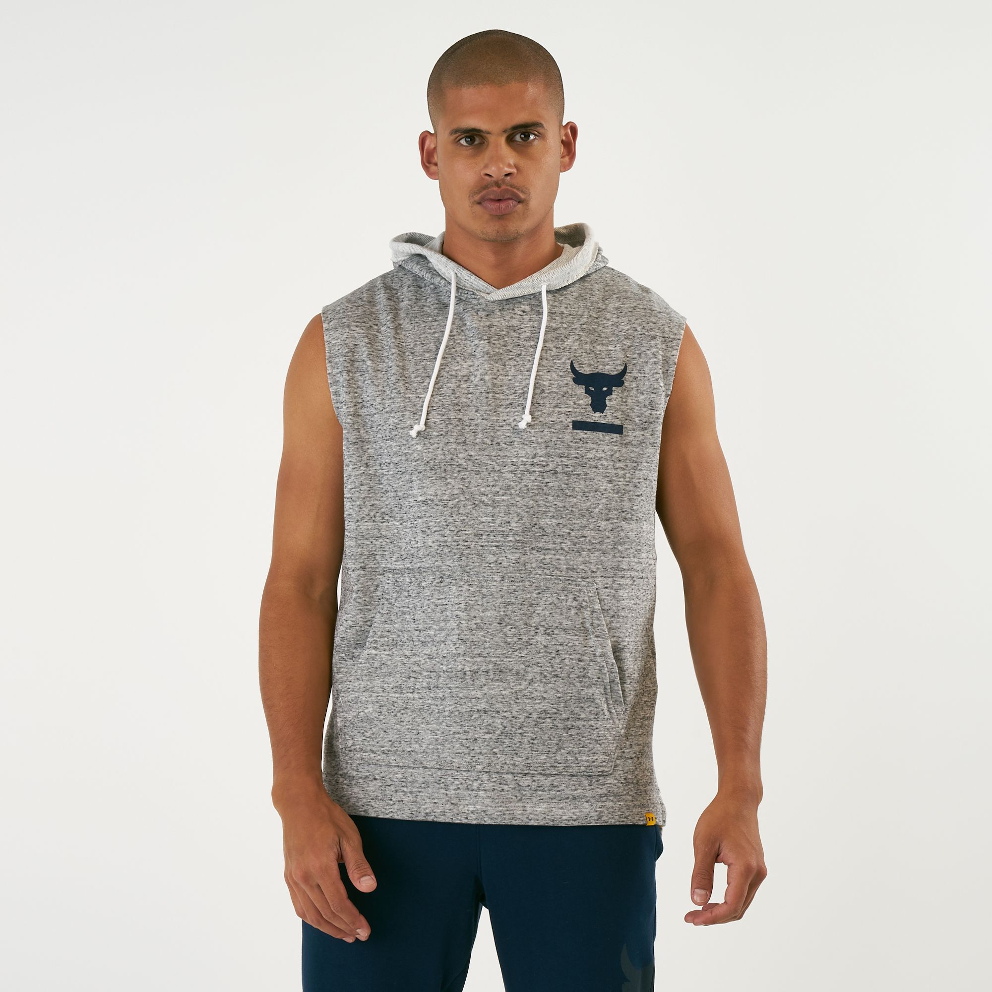 ua project rock terry hoodie