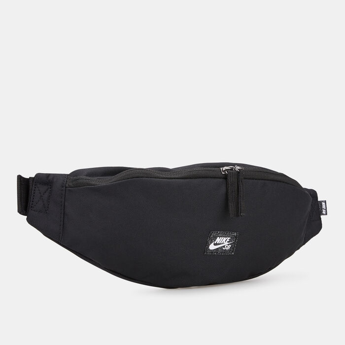 Nike Men's SB Heritage Skate Hip Pack Black image number 2