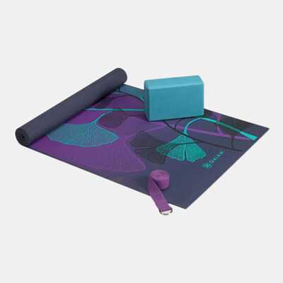 Gaiam Yoga Beginners Kit Pink Gaiam Yoga Beginners Kit Pink