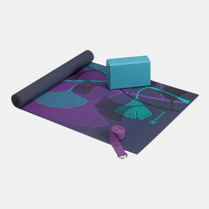 Gaiam Yoga Beginners Kit Pink Gaiam Yoga Beginners Kit Pink image number 0