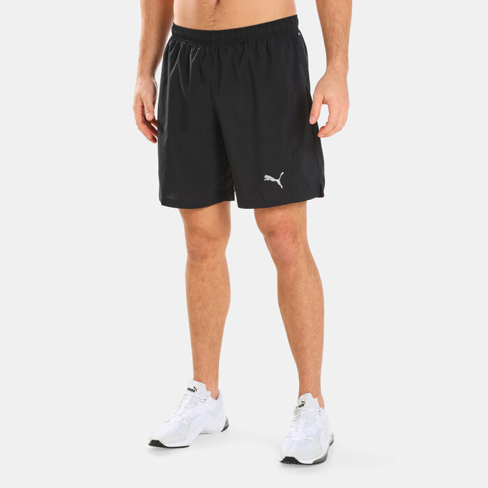 PUMA Men's Run Favorite Woven 7-Inch Session Shorts Black image number 0