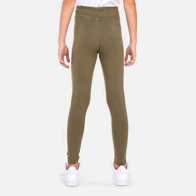 Nike Kids' Sportswear Air Essential Leggings (Older Kids) Brown