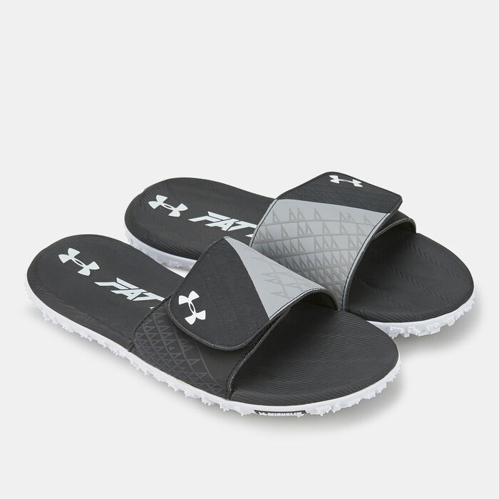 Men's UA Fat Tire Slides Men's UA Fat Tire Slides image number 0