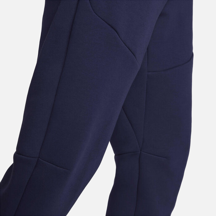 Nike Men's England Tech Fleece Football Joggers Blue image number 6
