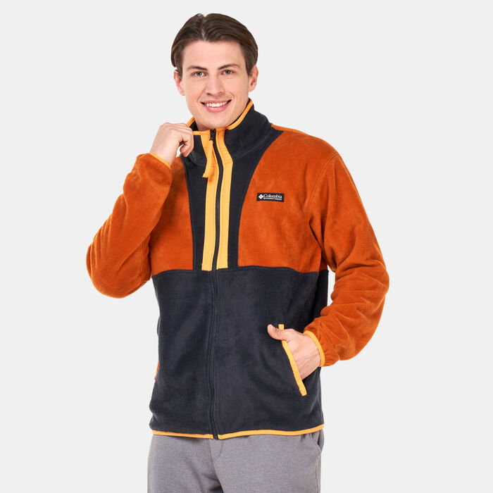 Columbia Men's Back Bowl™ Full-Zip Fleece Jacket Orange Columbia Men's Back Bowl™ Full-Zip Fleece Jacket Orange image number 0