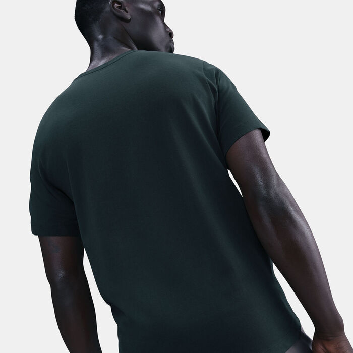 Nike Men's Dri-FIT Training T-Shirt Green Nike Men's Dri-FIT Training T-Shirt Green image number 5