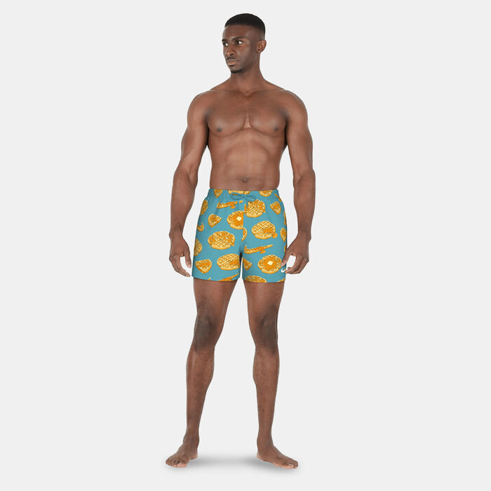 Nike Swim Men's Swimming Volley Shorts Green image number 2