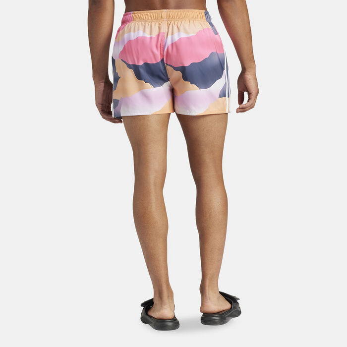 adidas Men's City Escape 3-Stripes Cix Swimming Shorts White image number 1