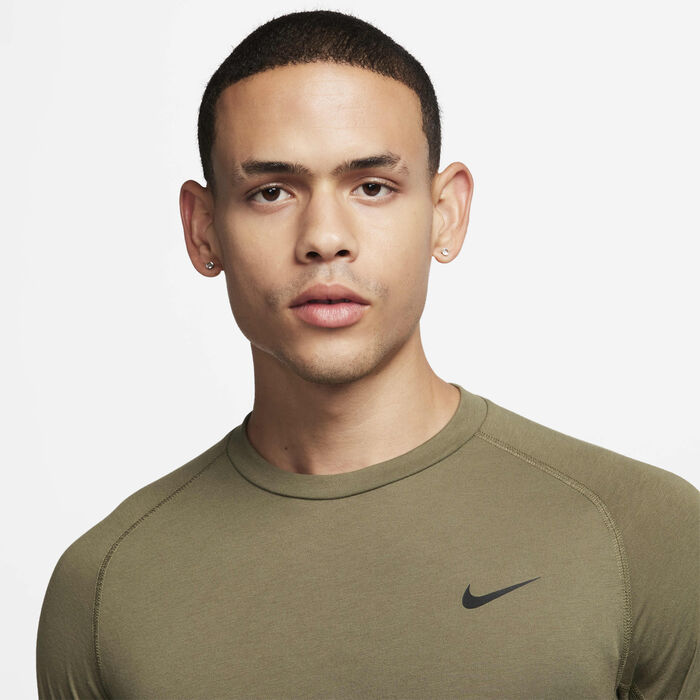 Nike Men's Dri-FIT Flex Rep Training Top Green Nike Men's Dri-FIT Flex Rep Training Top Green image number 2