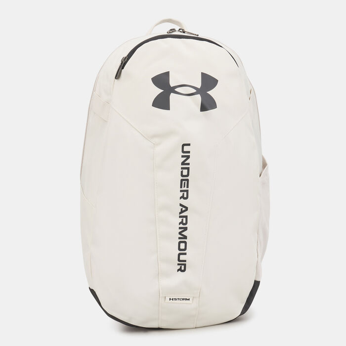 Under Armour Hustle Lite Backpack White Under Armour Hustle Lite Backpack White image number 0