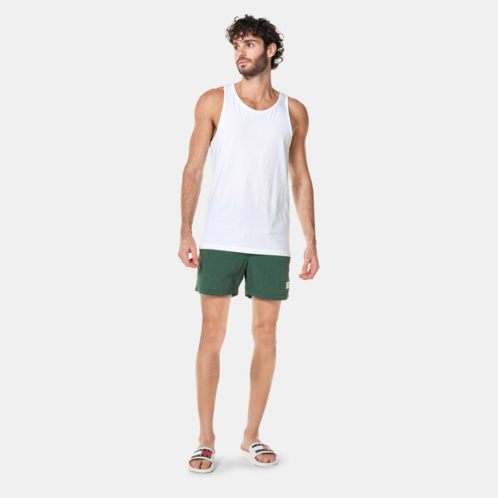 Tommy Hilfiger Men's Essential Recycled Swimming Shorts Green image number 2