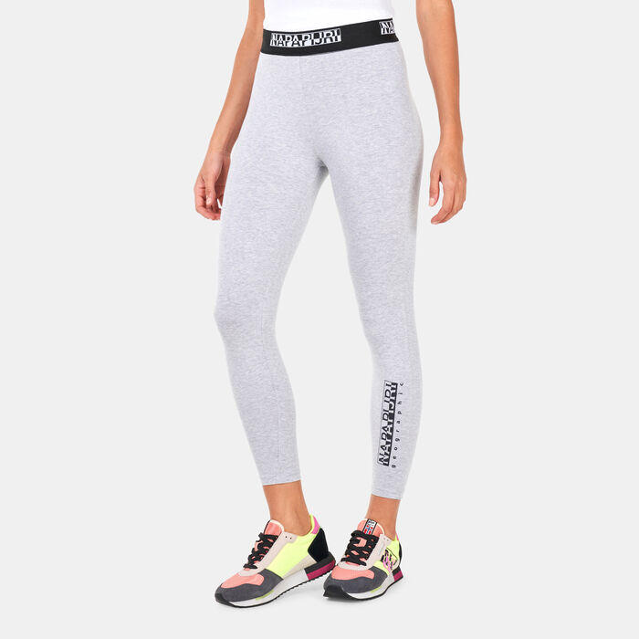 Napapijri Women's M-Box Leggings Grey Napapijri Women's M-Box Leggings Grey image number 0